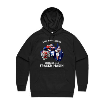 FRASER MASIN - HOMECOMING GRAPHIC HOODIE Thumbnail